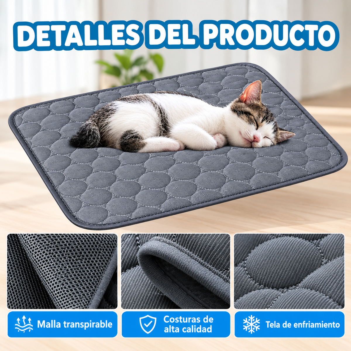 Tapete refrescante para mascotas